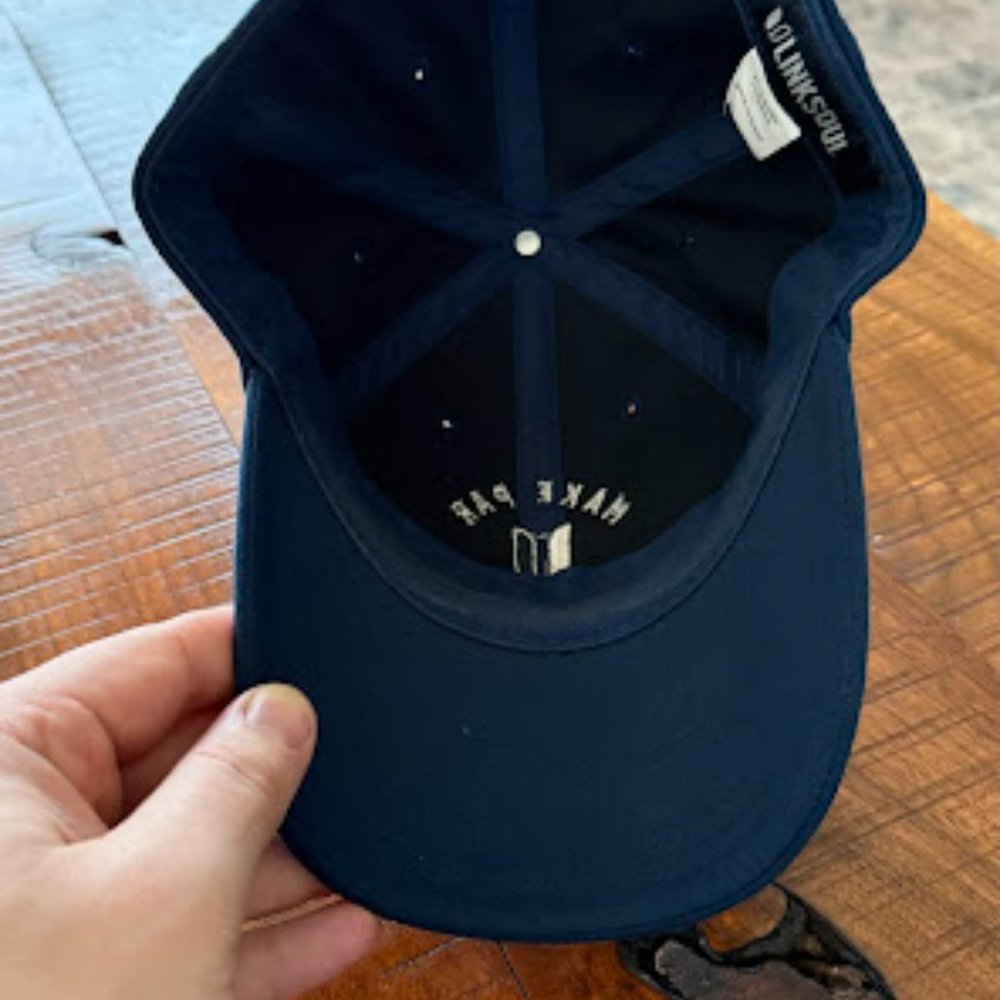 Navy Link Soul golf hat - Picture 3 of 3